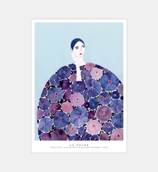 Poster   Lilac Coat - La Poire Poster & Frame