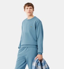 Sweatshirt molleton bande rayée Lacoste