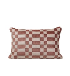 Housse De Coussin  Chenille épaisse au motif damier Madura