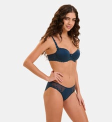 Slip coton - Bleu pétrole Simone Pérèle
