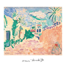 Poster Henri Matisse - Summer in the Alley Poster & Frame