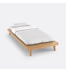 Lit plateforme + sommier + tablette La Redoute Interieurs