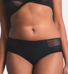 Shorty Nudité noir Maison Lejaby