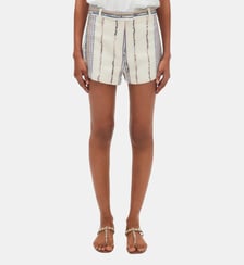 mini short en tweed à lurex - leticia Pablo