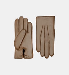 Gants Oscar Homme Cuir Doublés Lapin Agnelle
