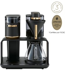Cafetière filtre EPOS avec broyeur intégré Schwarz-Gold Melitta