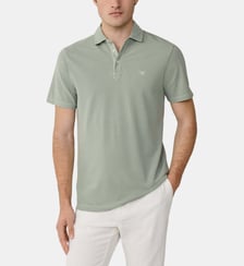 Polo Coupe Regular À Manches Courtes En Piqué Hackett London