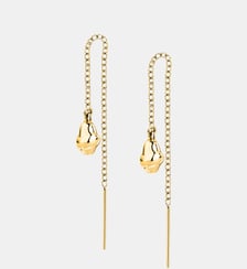 Boucles D'Oreilles en acier, cristaux, T-DESIGN Trussardi