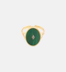Bague plaqué or  CASSIOPÉE Nilaï