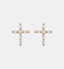 Boucles d'Oreilles Croix Magic Touch Djula