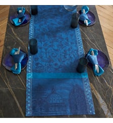 Chemin de table Symphonie Baroque 100% lin Le Jacquard Francais