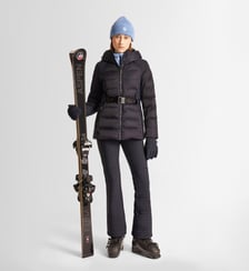 Blouson de ski Maela col capuche coupe regular Fusalp