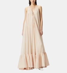 Robe dos nu longue et ample Pinko