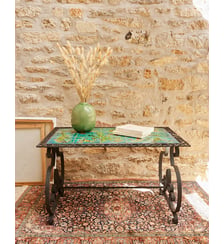 Table basse en céramique Youen Léonie N°910- Produit chiné Debongout