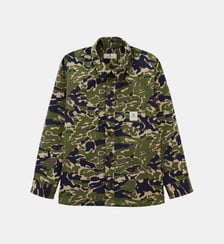 Chemise manches longues Clovis garçon camouflage Serge Blanco
