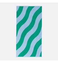 Serviette de plage éponge velours La Redoute Interieurs
