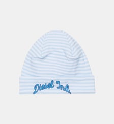 Bonnet à revers avec logo Diesel Kids