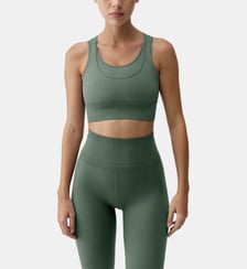 Brassière de sport Nina maintien élevé coussinets amovibles Born Living Yoga