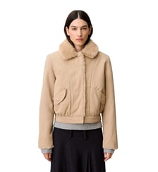 Parka courte nylon réversible Claudie Pierlot