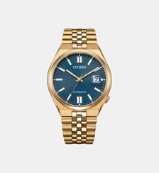 Montre automatique Tsuyosa Bleu foncé NK0023-57L Citizen