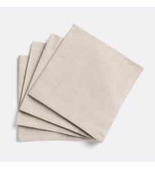 Lot de 4 serviettes de table en coton La Redoute Interieurs
