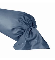 Taie de traversin unie en satin de coton bio, TEOPHILE Alexandre Turpault
