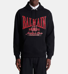 Hoodie Balmain College floqué Balmain