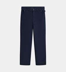 pantalon Lynn en denim bleu Agnès b.