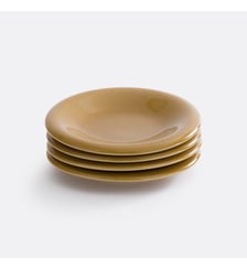Lot de 4 assiettes à dessert, grès émaillé La Redoute Interieurs