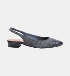 Ballerines Decision en cuir et textile Jonak