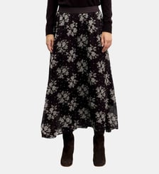 Jupe en mousseline imprimée - TESSY Gerard Darel