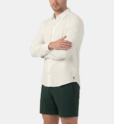 Chemise en coton et lin Ron Dorff