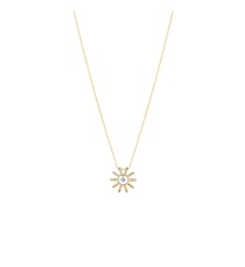 Collier MINI SOLEIL - Diamant solitaire 0,07ct - Or jaune 750‰ La Brune & La Blonde