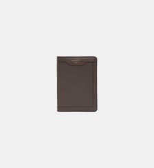 Porte-passeport en cuir signature Lancel