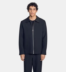 Chemise zippée en jersey Sandro