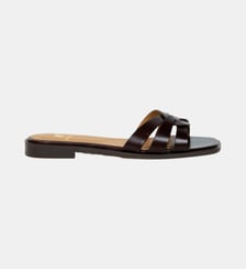 Mules plates Thaïs cuir Bobbies