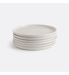 Lot de 6 assiettes à dessert grès moucheté La Redoute Interieurs