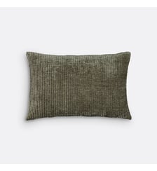Housse de coussin, 60x40 cm, en velours côtelé La Redoute Interieurs