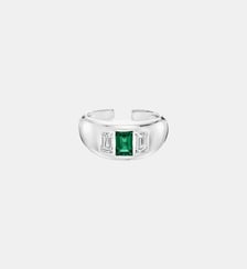 Bague Aurora Argent Nebuleuse Bijoux