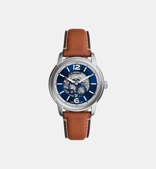 Montre automatique Heritage Bleu ME3263 Fossil