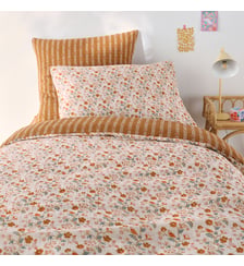 Housse de couette enfant gaze/coton lavé La Redoute Interieurs