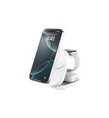 Chargeur 3 en 1 blanc Belkin