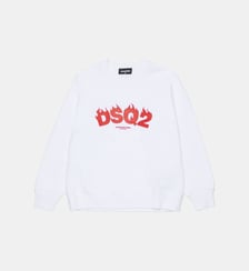 Sweat-shirt à col rond avec logo DSQ2 Dsquared2
