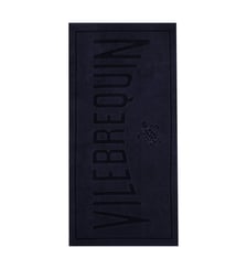 Serviette de plage jacquard coton bio Vilebrequin