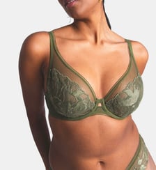 Soutien-gorge armaturé grande taille Sin kaki Maison Lejaby