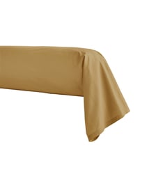 Taie de traversin unie en percale de coton, PREMIÈRE Essix