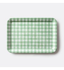 Plateau rectangulaire motif vichy La Redoute Interieurs