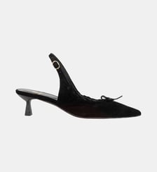 Slingbacks à Talons Gigi Cuir Suédé Bobbies