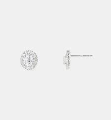 Boucles d'oreilles Hanae Or Blanc PIAPARIS