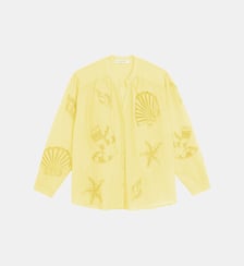 Blouse manches longues col v imprimé broderie BOLIANE La Petite Etoile